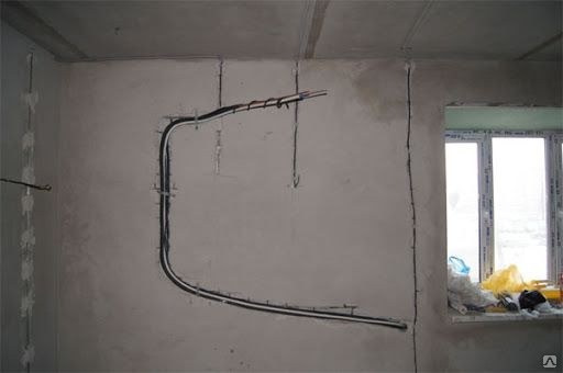 Штробление стен болгаркой под проводку без пыли