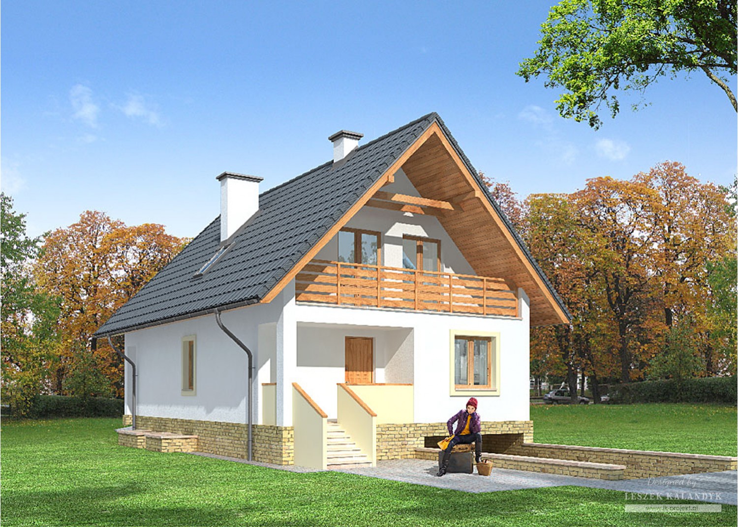 Проекты чешских домов небольшой площади