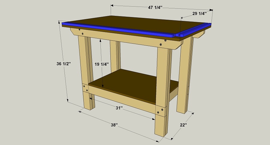 Высота стола в мастерской. Высота столярного верстака. Kreg чертежи верстак. Верстак столярный Размеры. Верстак столярный деревянный чертеж.