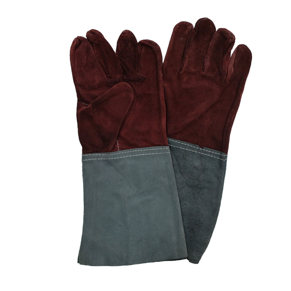 Краги сварщика: спилковые, пятипалые, зимние (утепленные). перчатки для сварки