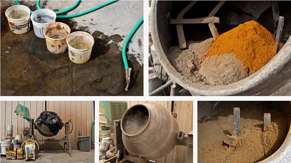 8 способов: как отмыть застывший цемент или раствор от бетономешалки