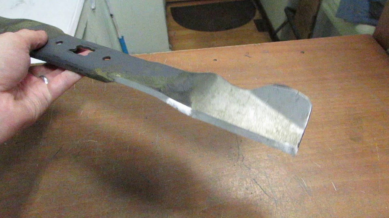 Как заточить нож от газонокосилки bosch - ctln.ru