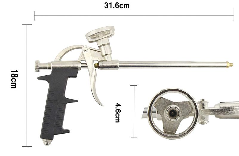 Устройство пистолета для монтажной пены | проинструмент
