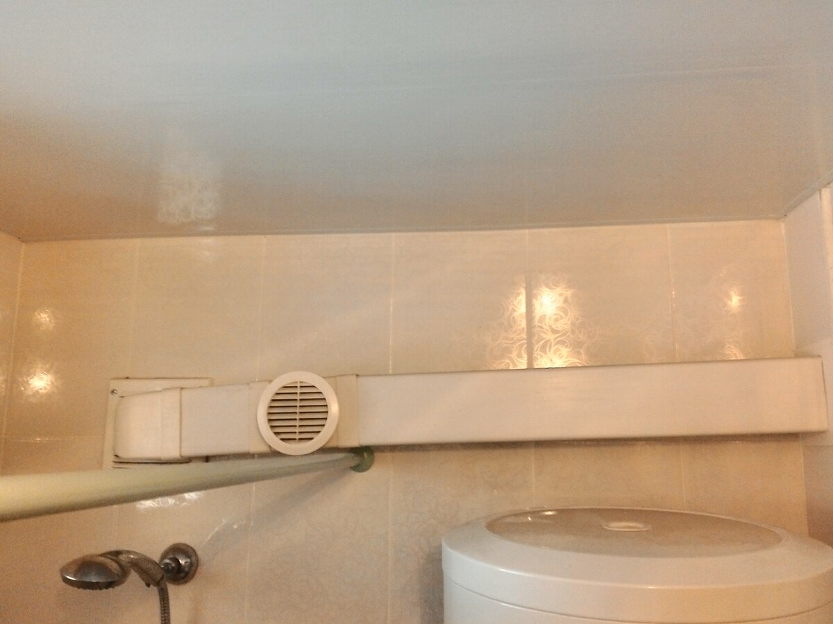 Решаем проблему вентиляции в ванной и туалете
