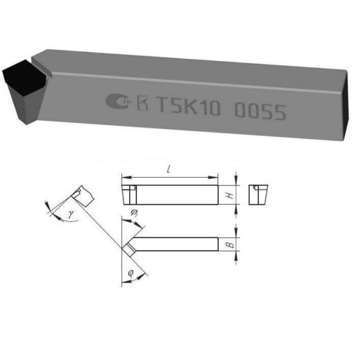 Резец проходной отогнутый. Проходной отогнутый резец т15к6 чертеж. Резцы токарные чертеж 2102. Резец т5к10 ГОСТ 18877-73 размер державки. Резец 16х10 габариты.