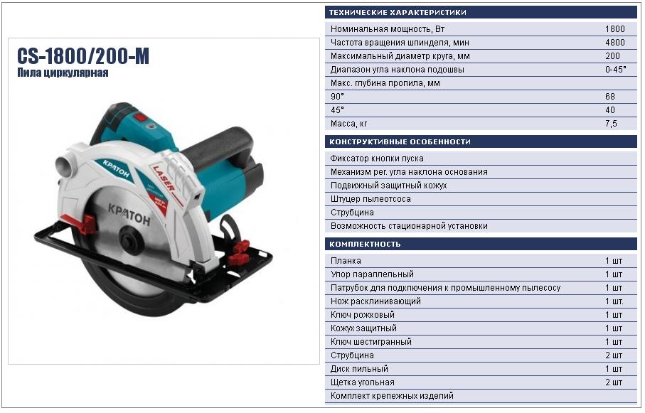Пила сколько. Дисковая пила Кратон CS-1800/200-M. Дисковая пила Кратон CS-1800/210. Пила циркулярная CS-1800/200-М. Пила циркулярная CS-1800/200 Кратон__.