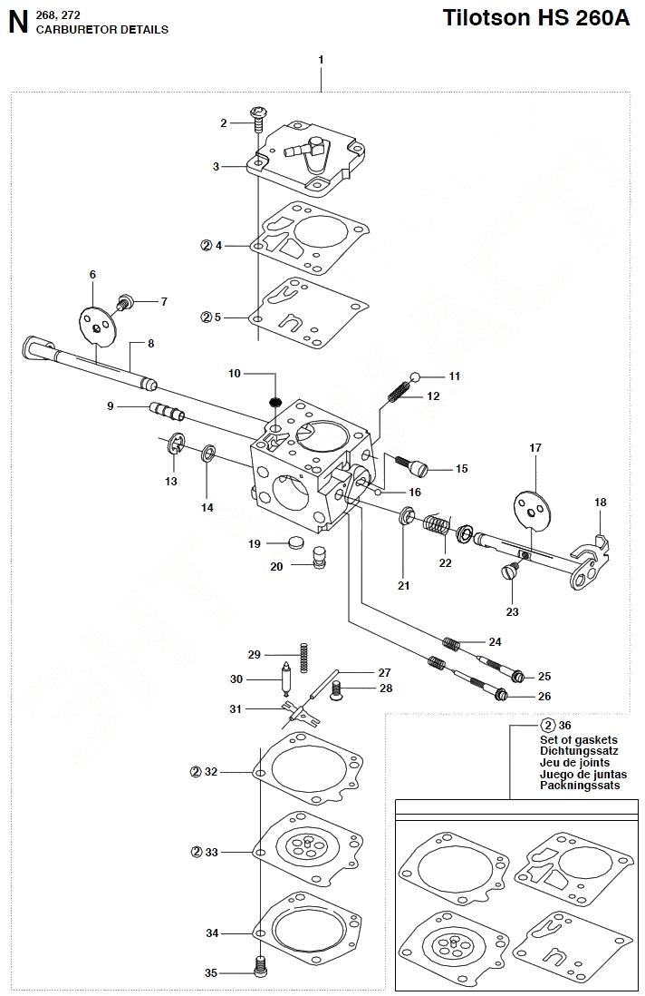Бензопилы хускварна 142 — ремонт, регулировка карбюратора