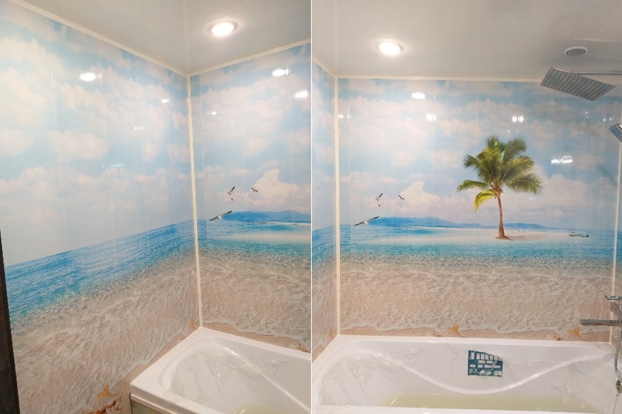 Отделка ванной комнаты пластиковыми панелями: инструкция