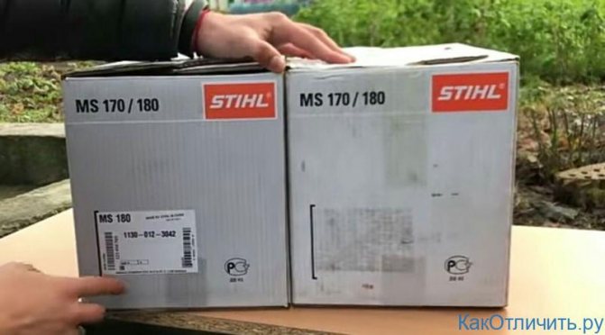 Как отличить китайскую бензопилу stihl ms 660 от оригинала