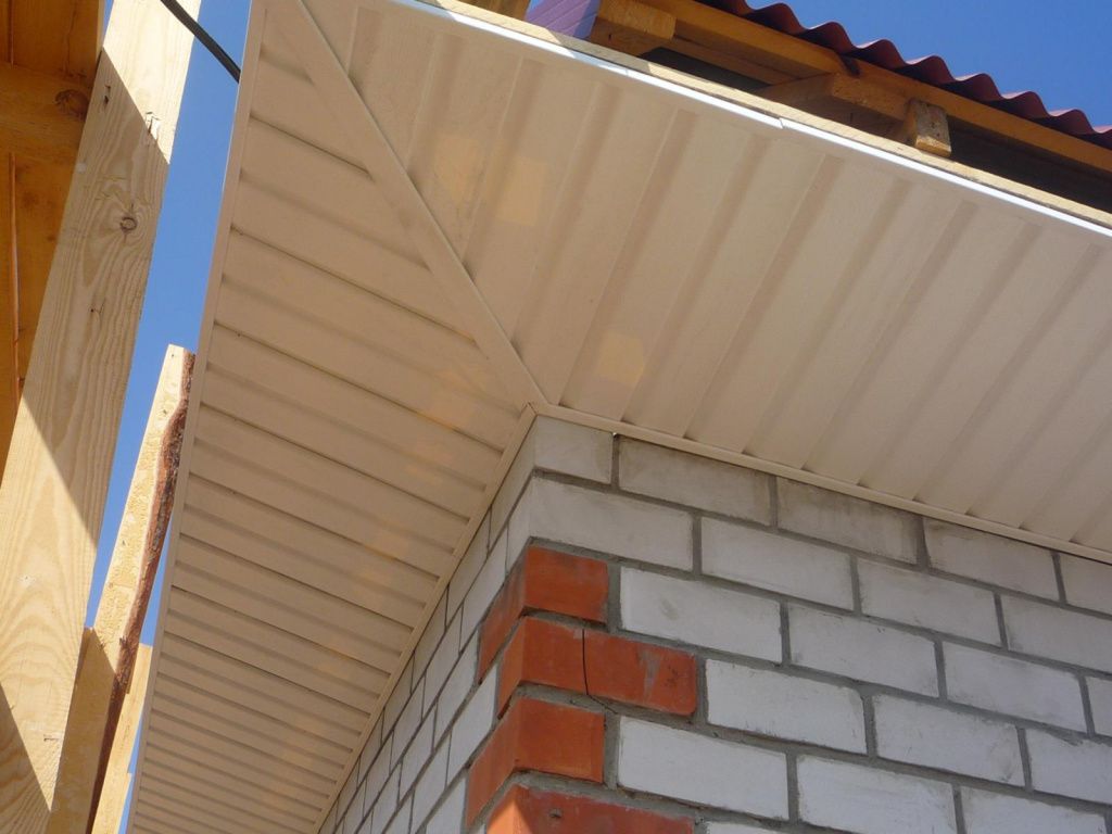 Монтаж софитов на карниз крыши своими руками: пошаговая инструкция