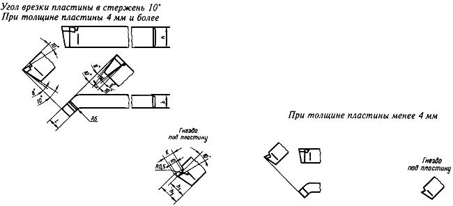 Описание токарных проходных резцов, особенности строения, маркировка и классификация