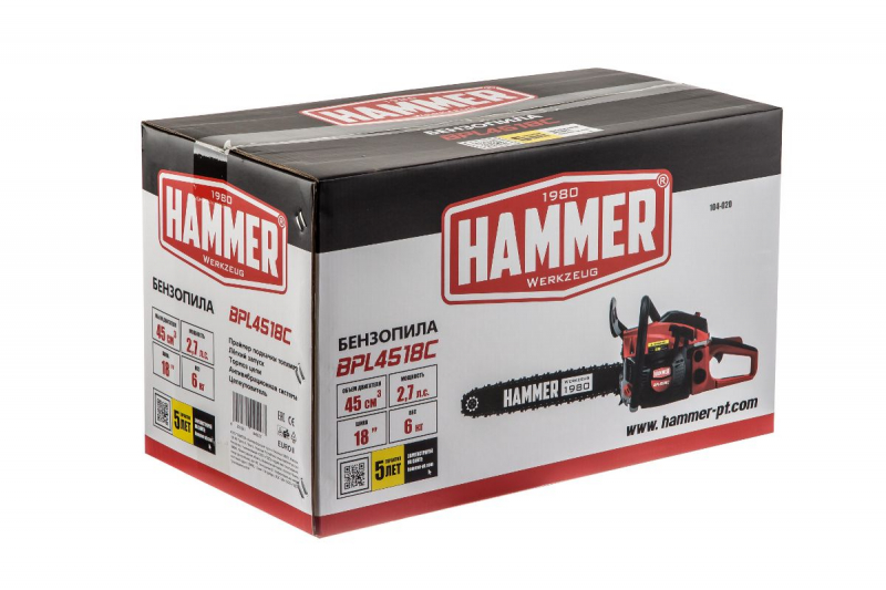 Бензопила hammer hammerflex bpl4518 видео - все, что нужно и полезно знать об инструментах