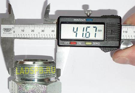 Измерение внутренней резьбы штангенциркулем - металлы и металлообработка