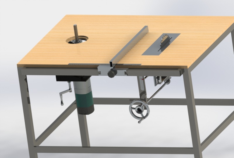 Детальное описание изготовления стола для циркулярной пилы своими руками, который пригодится в любой мастерской