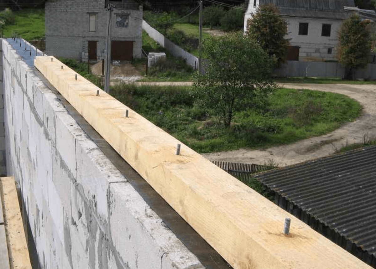 Дом без армопояса на газобетоне последствия