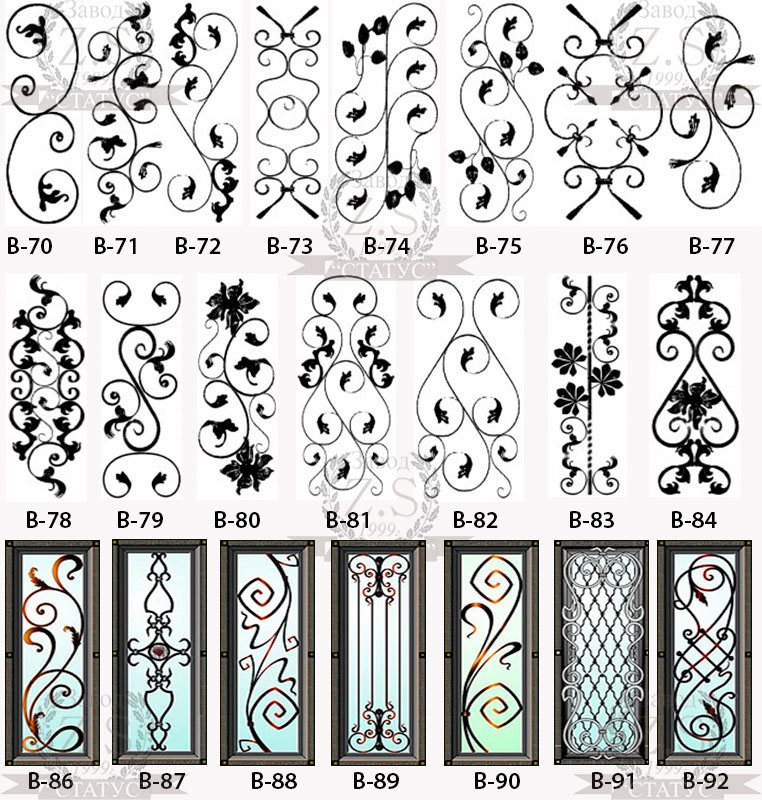 Создание кованых узоров: образцы орнаментов для металлических изделий