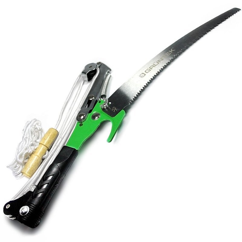 Садовые инструменты: ножовка, секатор, сучкорез.