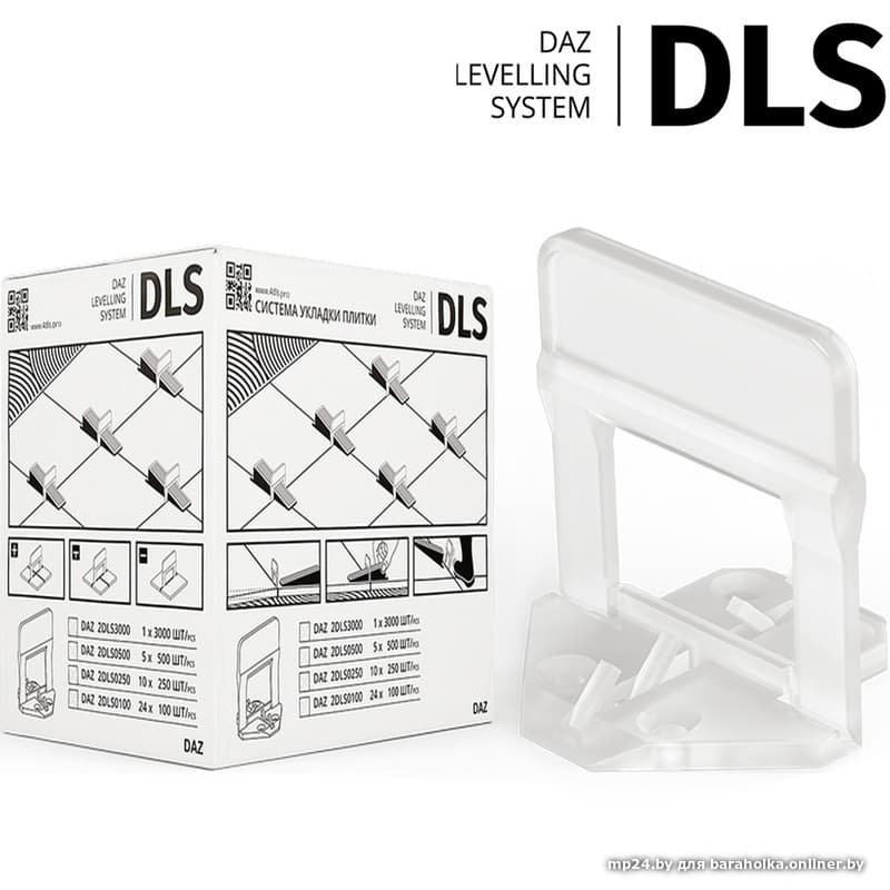 Длс система укладки плитки, dls (daz leveling system)