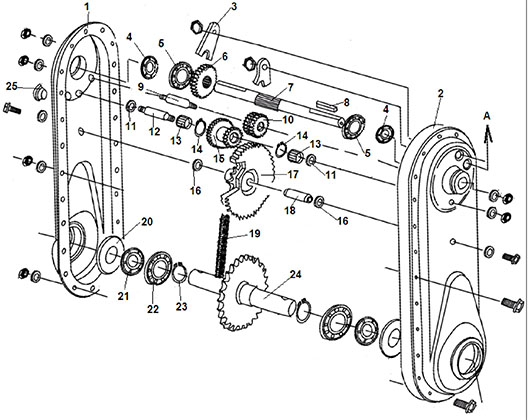 Система питания двигателя дм-1д мотоблоков ока, нева, каскад (мб-1, мб-2)