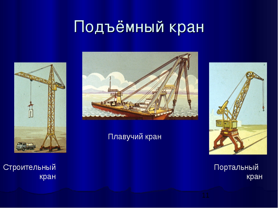 Какой мощностью обладает подъемный кран