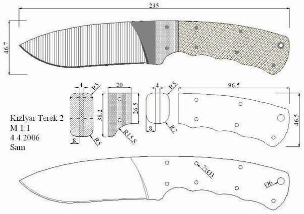 Складной нож своими руками, подробная пошаговая инструкция