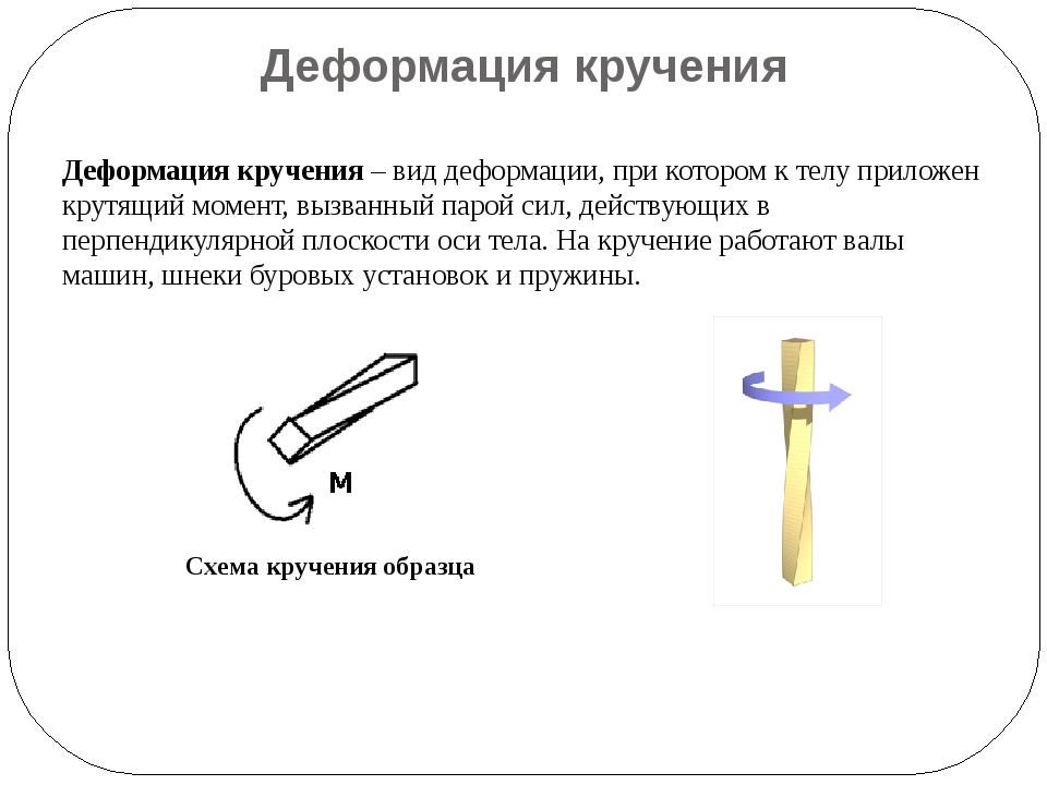 Кручение. Деформация при кручении техническая механика. Деформация кручения модуль кручения. Деформация кручения примеры. Кручение как вид деформации.