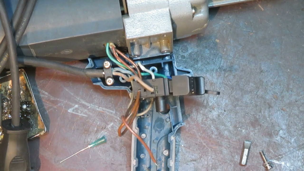 Перестала включаться пила как починить выключатель saw does not work ремонт пил