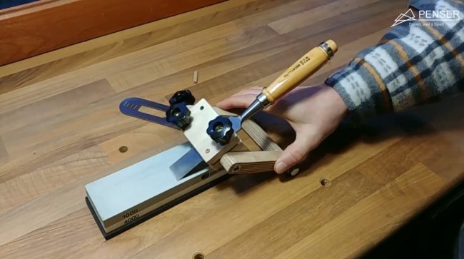 Как сделать приспособление для заточки и наточить нож рубанка или стамеску своими руками | дизайн и ремонт квартир своими руками