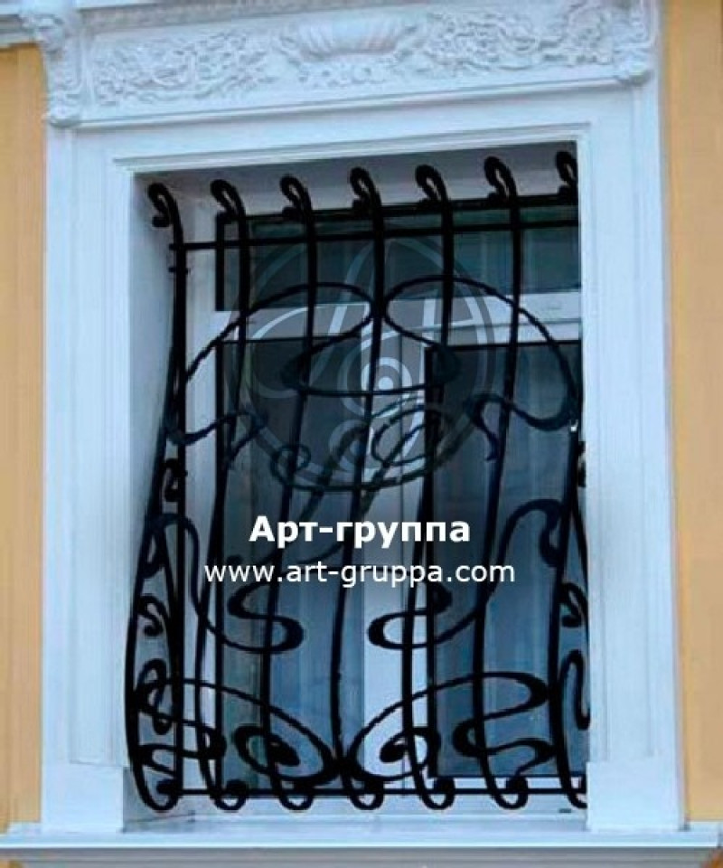Кованые решетки на окна (50 фото) - декоративные металлические ограждения