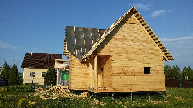 Brusina - компания строит теплые деревянные дома под ключ и под усадку