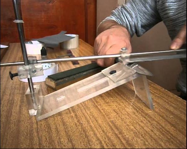 Точилка для ножей своими руками: простейшие приспособления и создание самодельных станков
