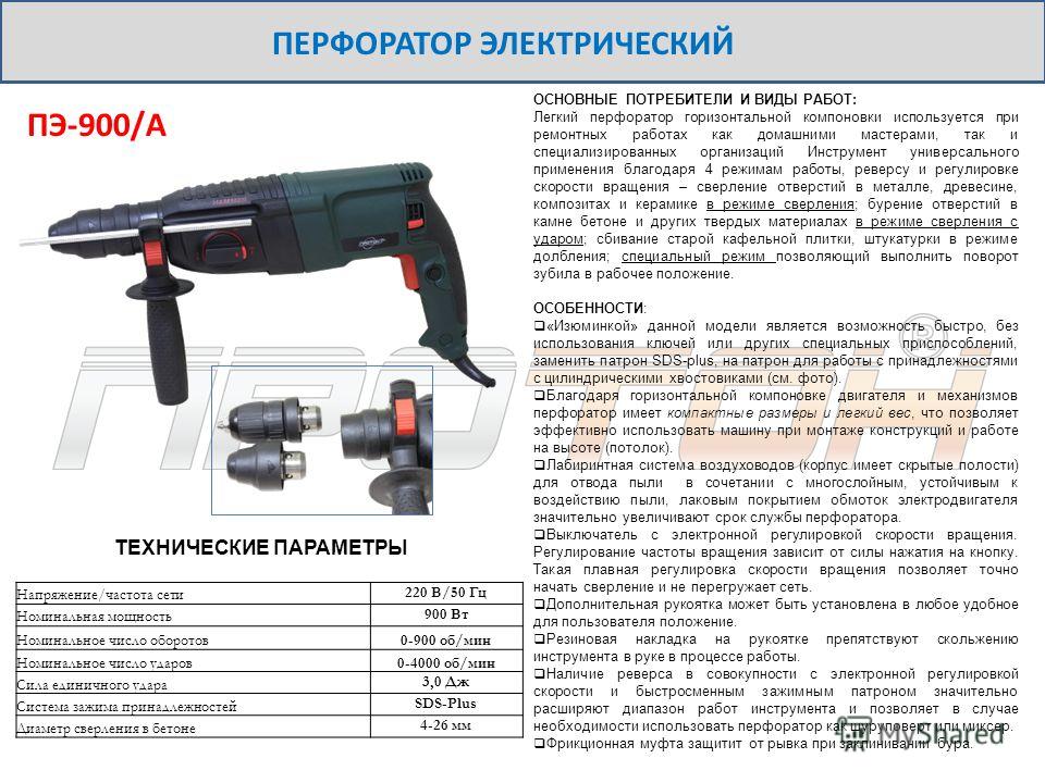 Как правильно работать перфоратором по бетону?
