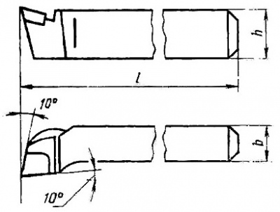 Гост 18883-73резцы токарные расточные с пластинами из твердого сплава для обработки глухих отверстий. конструкция и размеры