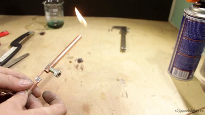 Газовая горелка своими руками для пайки: чертежи, фото и видео