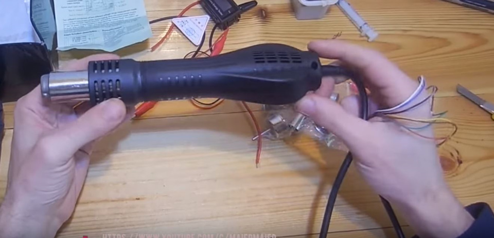 Как сделать термовоздушный паяльный фен своими руками