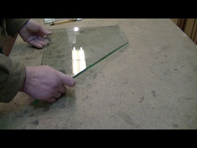 Как отрезать стекло без стеклореза