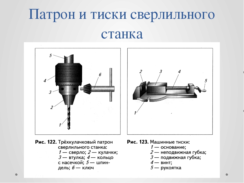 Патрон дрели чертеж