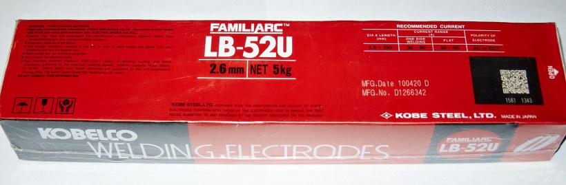Сварочные электроды kobelco lb 52u - kobe steel (япония) | электроды сварочные lb-52u (лб-52у)
