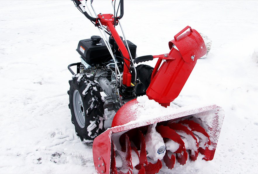 Снегоуборочная насадка на мотоблок: устройство и установка