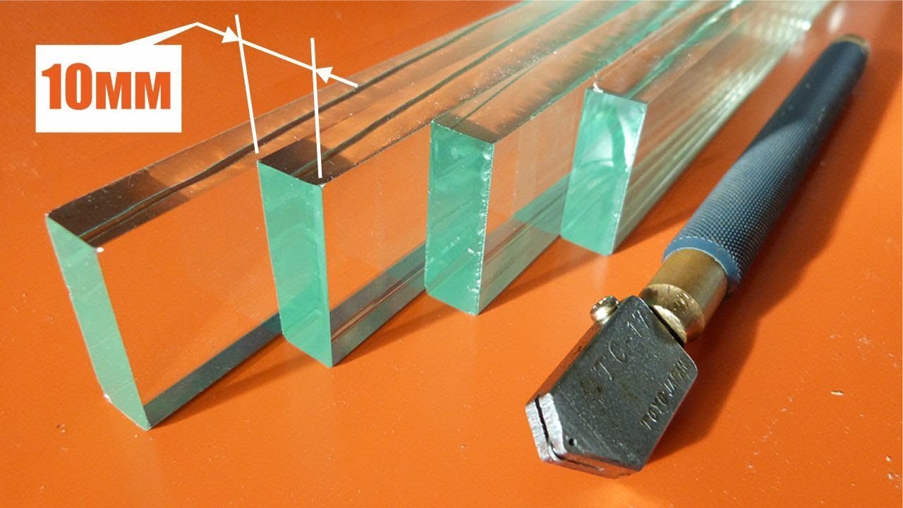 Как резать стекло стеклорезом в домашних условиях | советы и рекомендации от специалистов