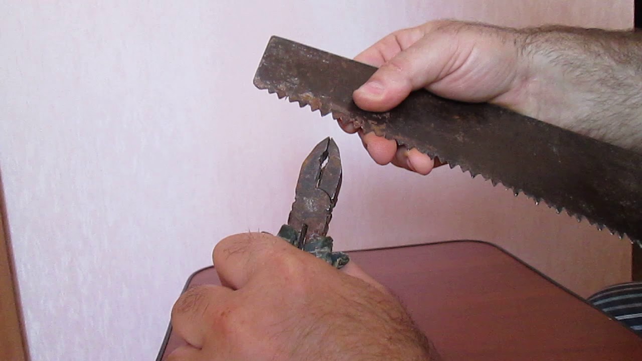 Как развести зубья у ножовки по дереву правильно
